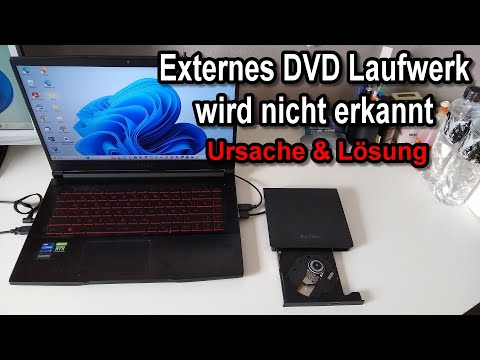 Windows 11 does not recognize external DVD drive - Cause & Solution