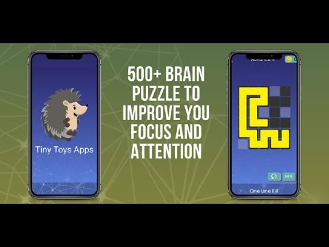 One Line Fill - Brain Puzzles Video