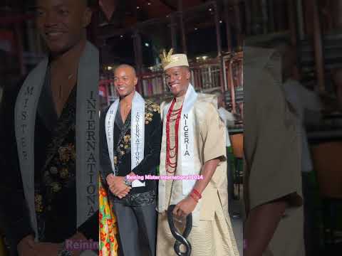 REIGNING MISTER INTERNATIONAL 2024 SAMUEL FROM NIGERIA 👑 #misterinternational2025