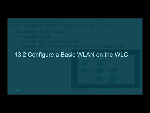Module 13 Wlan Configuration