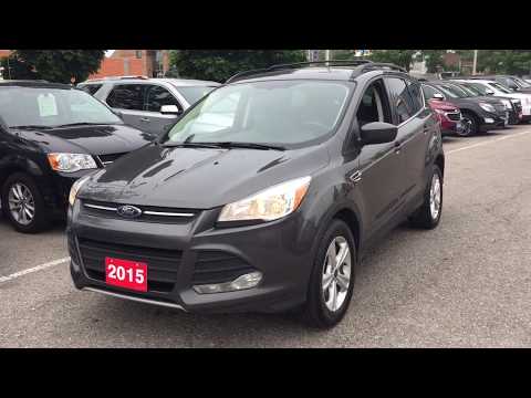 Pre Owned 2015 Ford Escape 4WD Ecosport Heated Front Seats Grey Oshawa ON Stock #B12537