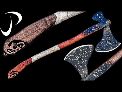 Forging Kratos' Leviathan Axe - God Of War