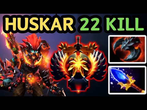 🔥 THE CRAZIEST 22 KILL HUSKAR MID PERFORMANCE EVER | DOTA 2 🔥