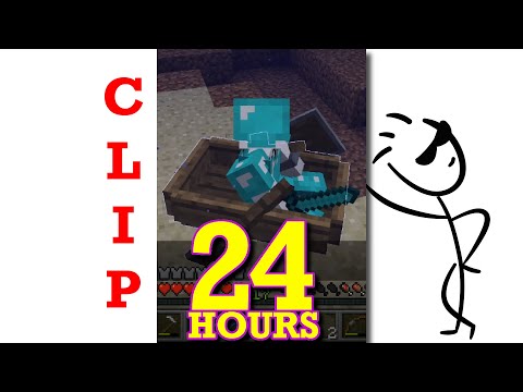 TheCoolDude Clips - I Spent 24 HOURS in Minecraft's Oldest Anarchy Server! (Clip)