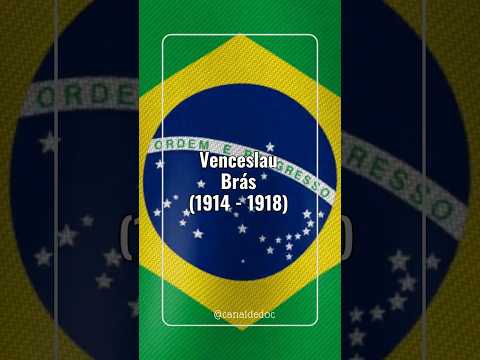 PRESIDENTES do BRASIL - VENCESLAU BRÁS #curiosidadeshistoricas #brasil #presidente #historia #ww1
