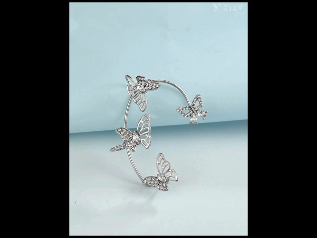 Vídeo relacionado con Yheakne Punk Dragon Cuff Wrap Pendientes Plata Dragon Ear Climber Animal Cartílago Ear Crawler Gótico Clip on Wrap Joyería para Mujeres y Niñas (Plata)