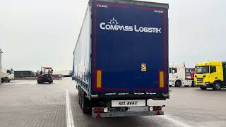 Semi-remorque &agrave; rideaux coulissants Kel-Berg 34 pl | Image 4 - Autoline