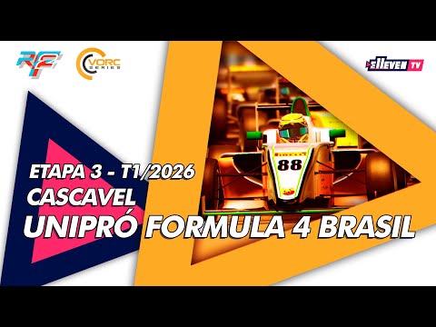 VORC Series -  Unipró Formula 4 Brasil | 3ª Etapa - Cascavel | 2026/1