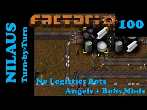 Factorio S6E100 - Finally Titanium and research