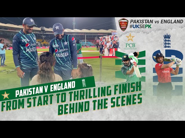From Start to Thrilling Finish – BTS Of Pakistan’s 3️⃣-Run Win Over England