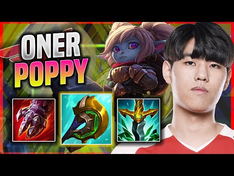 LEARN HOW TO PLAY POPPY JUNGLE LIKE A PRO! - T1 Oner Plays Poppy JUNGLE vs Lee Sin! | Patch 11.17