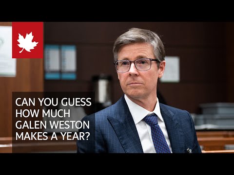 Can you guess how much Galen Weston makes a year?