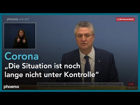 Pressekonferenz Gesundheitsministerium und Robert Koch-Instituts zur Corona-Lage am 05.02.21