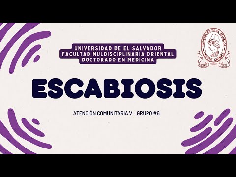 CHARLA #1 TEMA: ESCABIOSIS GRUPO #6 ACS V - 2024