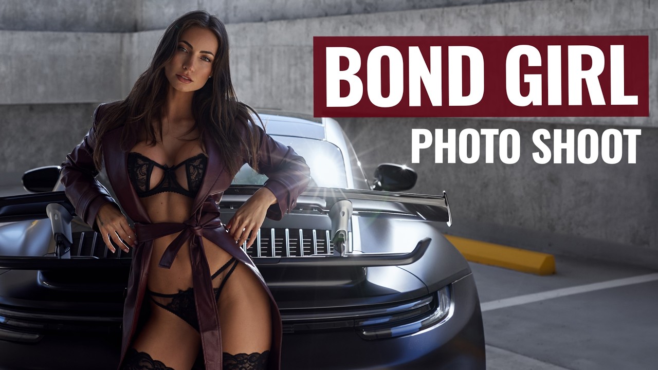 Moody Fashion Photography: The Parking Garage Lighting Secret