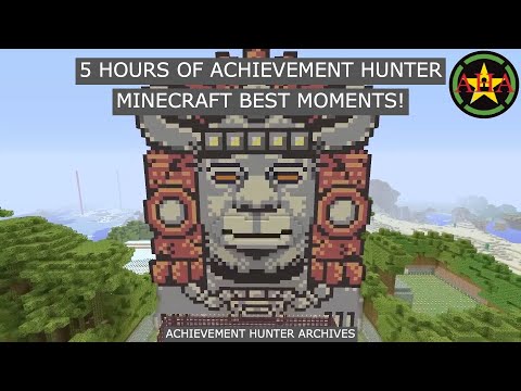 5 HOURS OF ACHIEVEMENT HUNTER MINECRAFT! (THE GREATEST MOMENTS OF ALL TIME!)