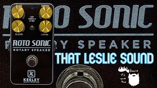 Video thumbnail for The Roto Sonic Rotary Speaker by Keeley Electronics - That Leslie Sound by PJ and the Beard