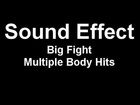 Big Fight Body Hits Multiple Sound Effect I Ashnaam Technologies