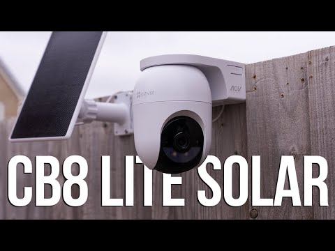 EZViz CB8 Lite Kit - Outdoor Camera With Solar Panel!