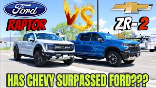 2024 Chevy Silverado ZR2 VS 2024 Ford Raptor: Is Ford Still King Of Off Road Trucks???