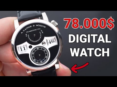 A 78.000$ digital watch: A. Lange & Söhne Zeitwerk | Jenni Elle