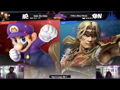 Kain (Simon) vs Fritos (Mario) Top 8 Losers Round 1 Shield Break Donkey Kong