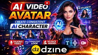 AI Video: Create a Consistent AI Character & Talking Video with Dzine