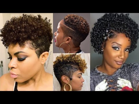 17 Cute Natural Short Haircuts & Hairstyles for Black...