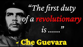 Top 15 Che Guevara Quotes  Inspirational Quotes  R
