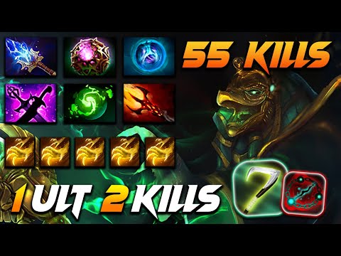 GoodWIN Necrophos 55 Frags - 1 ULT 2 KILLS - Dota 2 Pro Gameplay [Watch & Learn]