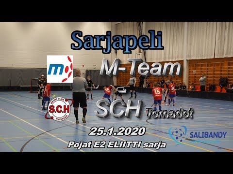 Eliitti sarjapeli E2 M-Team vs SCH Tornadot 25.1.2020
