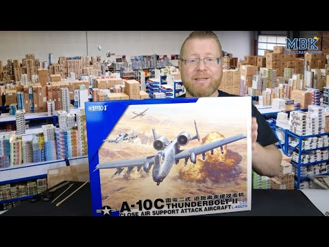 MBK packt aus Spezial - 1:48 Fairchild-Republic A-10C Thunderbolt II (Great Wall Hobby L4829)