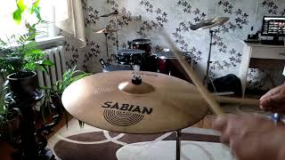 Video thumbnail for Sabian B8 Rock Ride 20 Test by Pavel Antonyuk