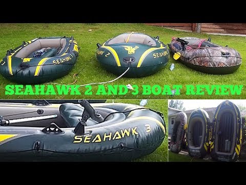 Intex Seahawk 2 and 3 Boat Review! - Great Boat!