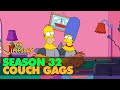 The SIMPSONS 4K Season 32 BEST COUCH GAG COMPILATION