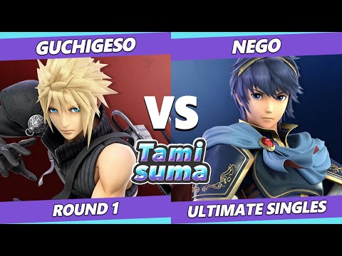 TAMISUMA 162 SSBU - Guchigeso (Cloud) Vs. Nego (Marth) Smash Ultimate Round 1
