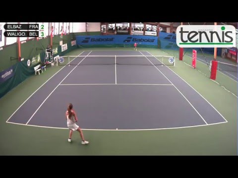 ELBAZ (FRA) - WALIGORA (BEL) - Open Super 12 Auray Tennis