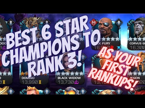 Best 6 Star Champions To Rank 3 FIRST From Each Class! OCT 2020!