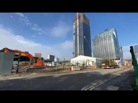 Elizabeth Towers and Victoria Residence, Deansgate Square in Manchester 29 09 20