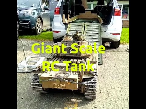 Giant Scale 1:6th RC Centurion Tank - Yeovil Model Show UK 2022