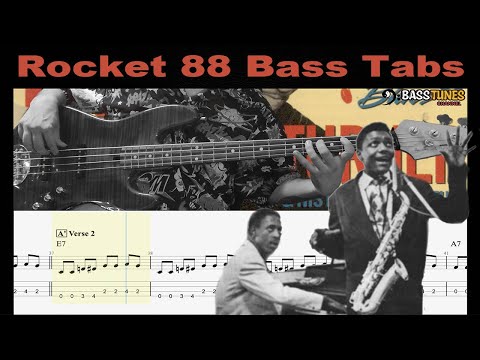 FIRST ROCK SONG Rocket 88 (BASS COVER with Tabs and Sheet)