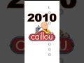 Caillou Logo Evolution Caillou Education Children