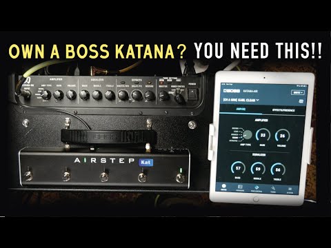 Airstep Kat Edition pedal a must have for Boss Katana users!