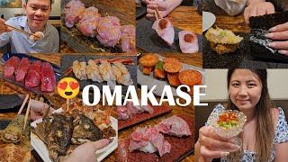 Experiencing 16 Courses Omakase 😱 in Hawaii!! 🍱🐟😍 Sushi Murayama 😍🍙🍤