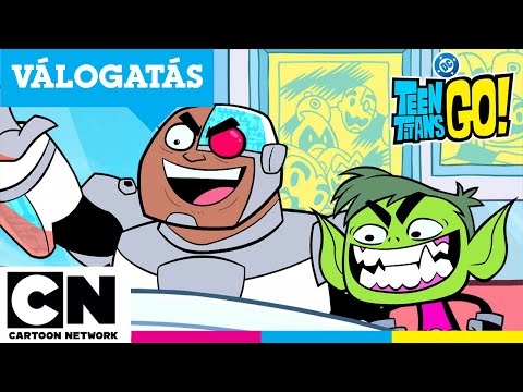 Cy és Alakváltó legjobb barátok mindörökké | Tini titánok, harcra fel! | Cartoon Network