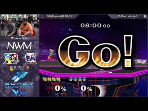 SSN 15 - EGtv.Fatgoku(Fox) Vs. DeCoste in the shell(Falco/Marth)