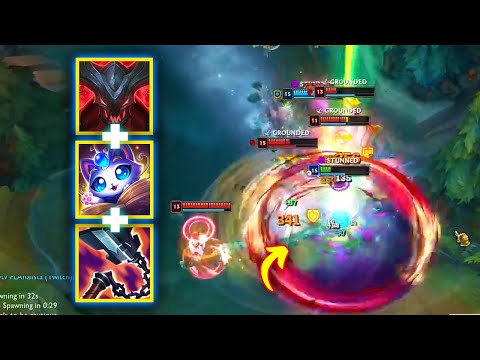 Red Kayn + Yuumi + Goredrinker..