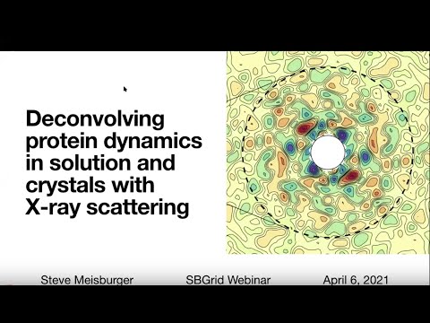 Steve Meisburger, Ph.D. - Deconvolving protein dynamics in solution & crystals with X-ray scattering