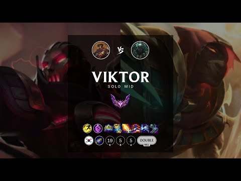 Viktor Mid vs Pyke - KR Master Patch 12.6