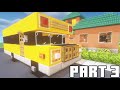 Minecraft Tutorial How To Make A School Bus Small School Part 3